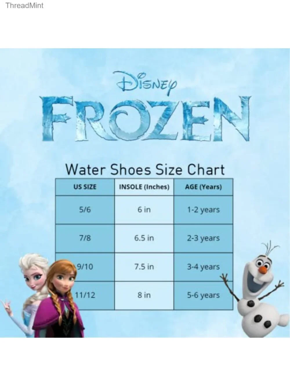 Girls Frozen Quick Dry Water Shoes Slip on Toddler Little Kid